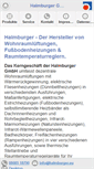 Mobile Screenshot of halmburger.eu