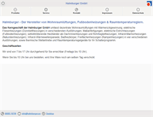Tablet Screenshot of halmburger.eu